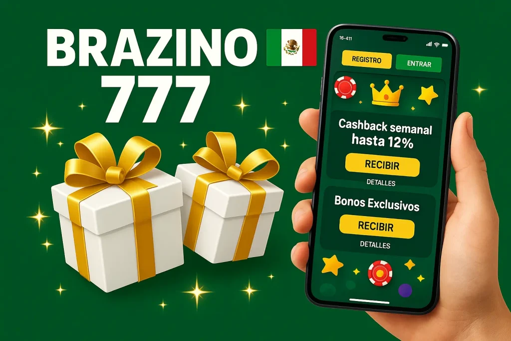 Mejores bonos de casino Brazino777